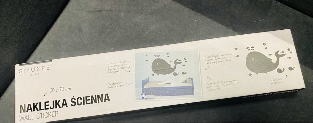 Naklejka ścienna do pisania kredą - NOWA