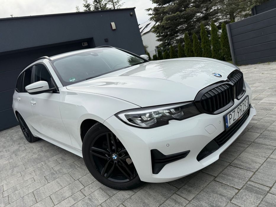 BMW Seria 3 2.0 184KM 2022 Bezwypadek Zarejestrowana Pełen Serwis Virtual Navi Led