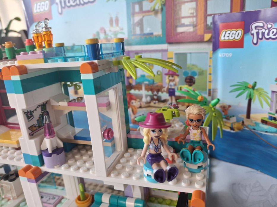 Klocki lego friends 41709 wakacyjny domek na plaży