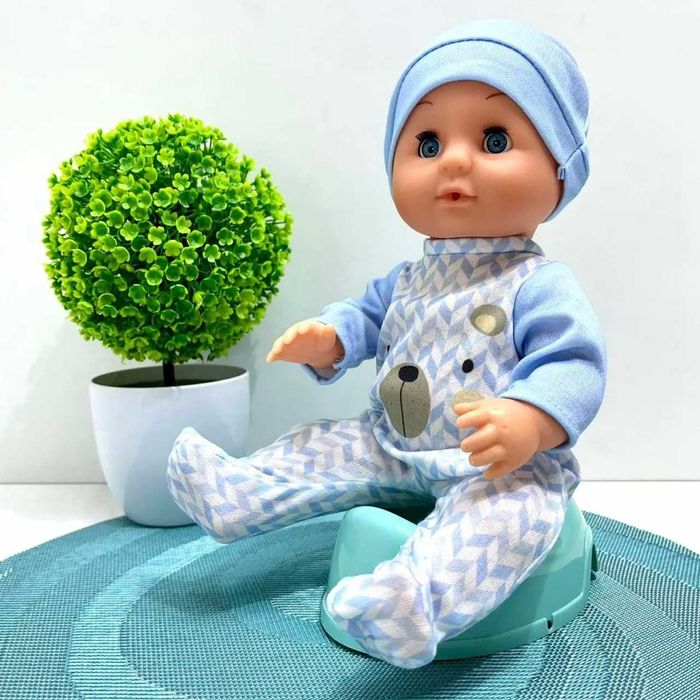 Пупс функціональний  Малюк 7 функцій 30см (2430YLL-T-DM-UA) Розд/Дроп