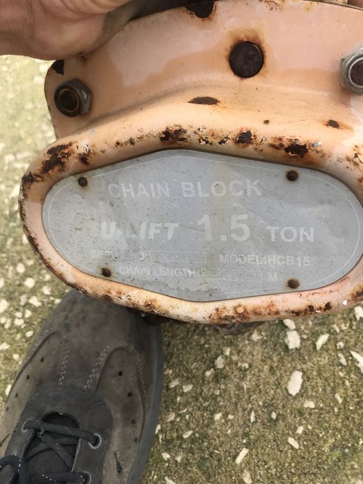 Cadernal 1,5T e Trasportador