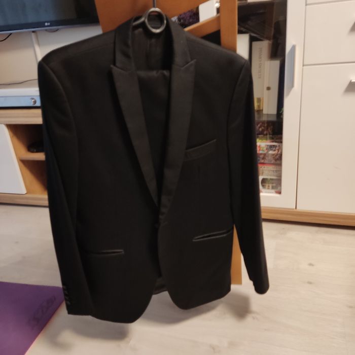 Garnitur smoking ślubny