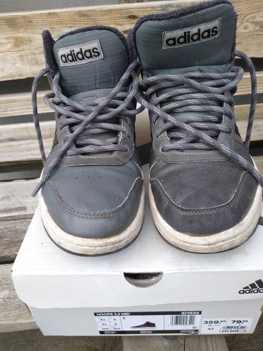 ocieplane adidasy 42,5