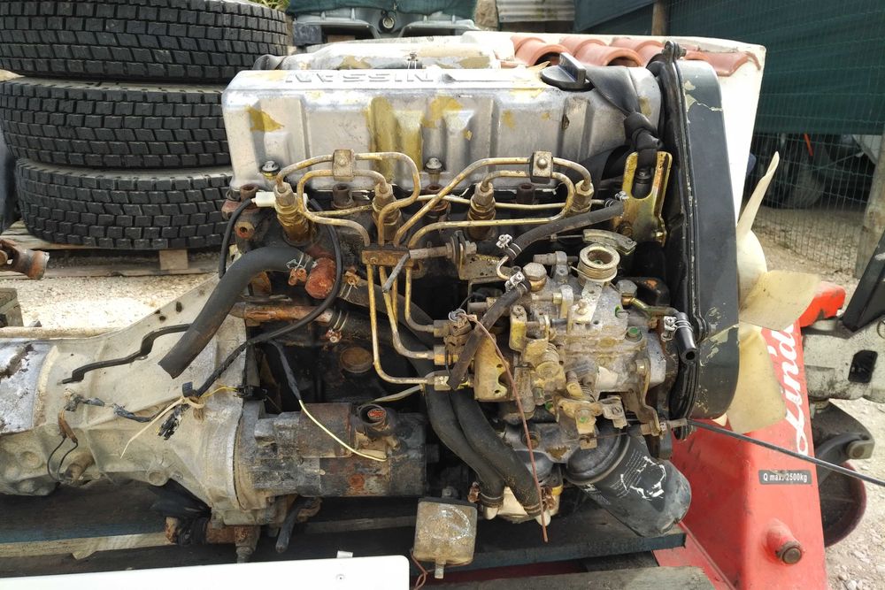 Motor Nissan LD20-II 2.0 diesel & caixa manual para Nissan Vanette.