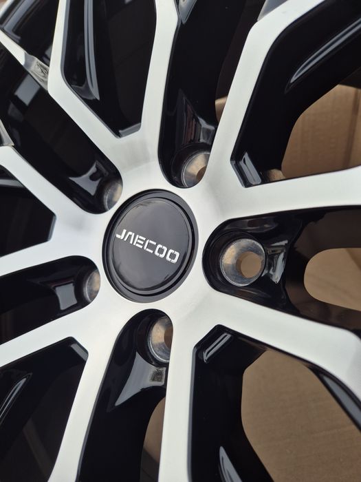 #RS4 Alufelgi R18 5x108 OMODA JAECOO Nowe Czarne TPMS śruby