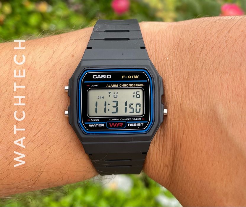 Годинник Casio F-91W-1 vintage unisex новий оригінальний в упаковці
