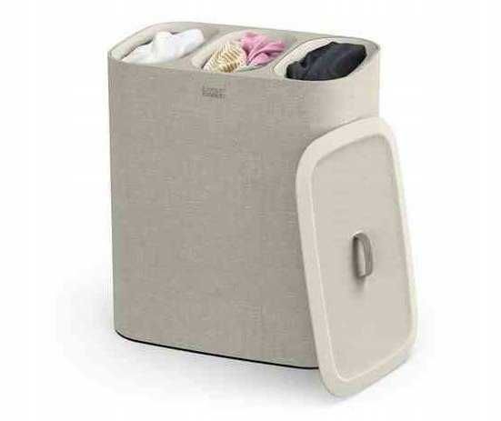 Kosz wolnostojący na pranie Joseph Joseph 90l beżowy