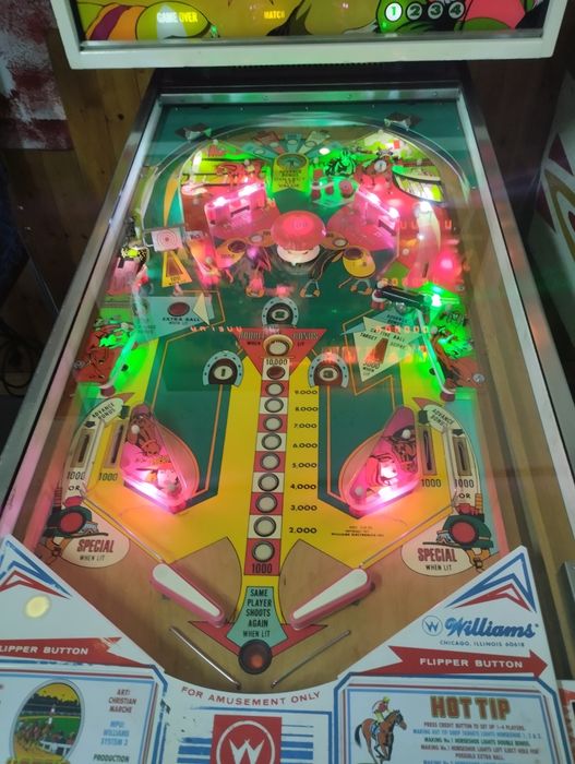 Máquina de flipper pinballs