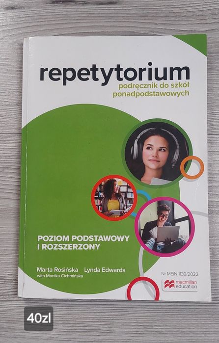Repetytorium język angielski poziom podstawowy i rozszerzony