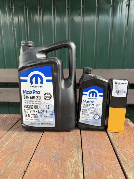 Масло Mopar 5w20, 5w30, 0w20, 75w85, ATF, олива