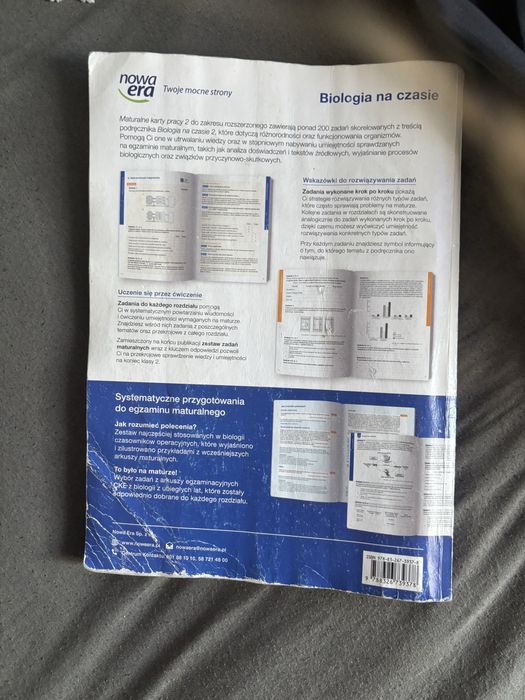 biologia na czasie maturalne karty pracy 2 nowa era
