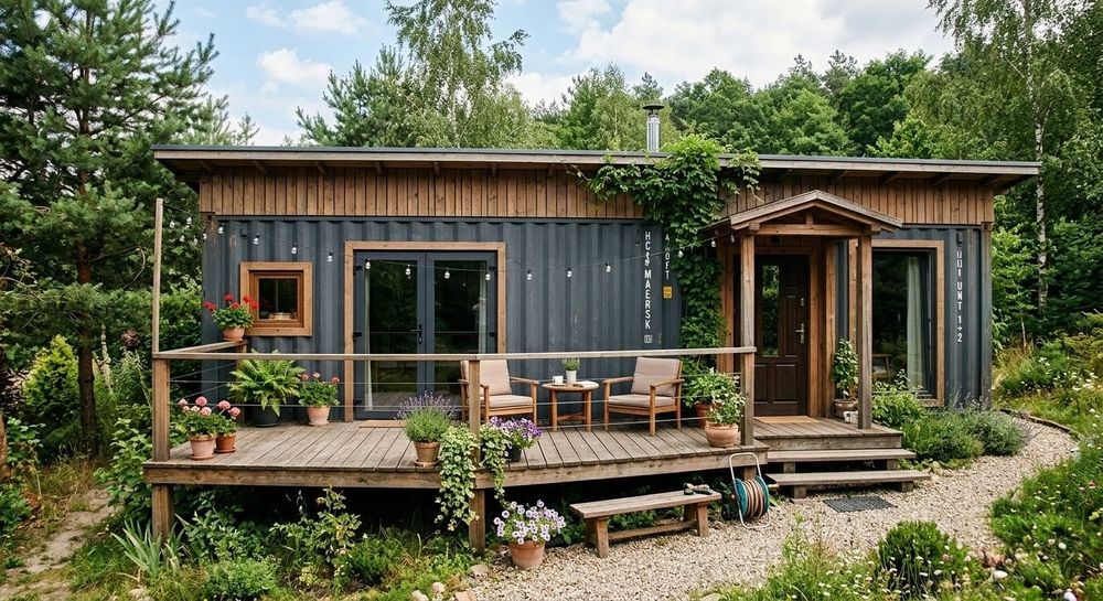 Adaptacja i przeróbki kontenerów morskich  do  indywidualnych potrzeb