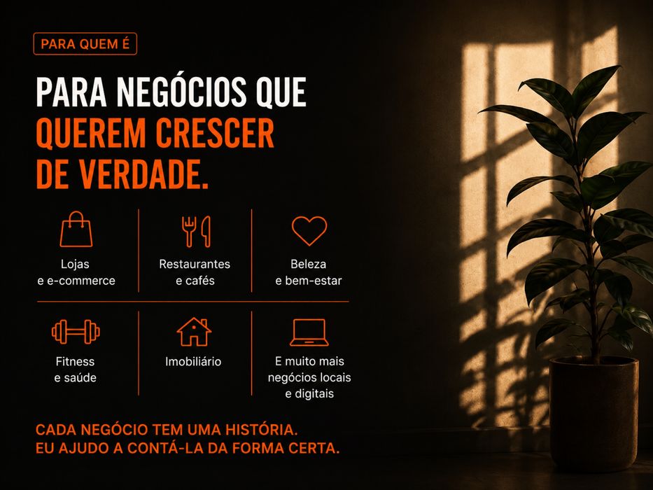Gestão de redes sociais para o teu negócio | Conteúdo & Estratégia | Identidade Visual | Resultados reais | Freelancer