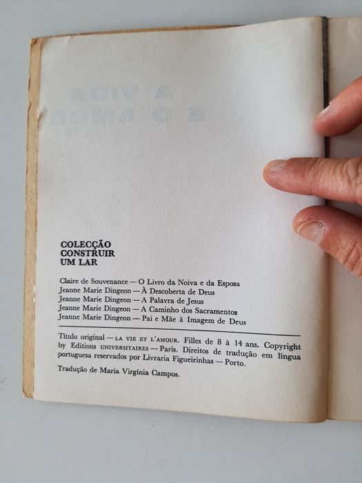 Livros educação sexual ano 1969 Bernadette Delarge