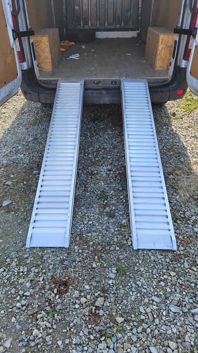 Najazdy aluminiowe od 1m-5m, do 25T - Dostawa, gwarancja, znak CE