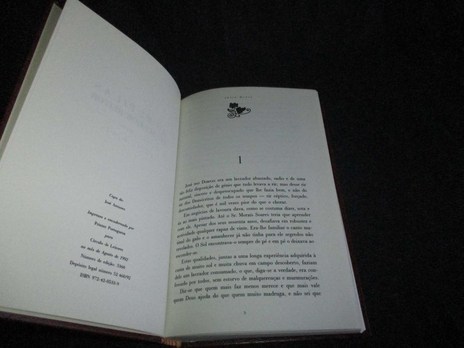 Livro Inéditos e Esparsos Obras Completas de Júlio Dinis 1992