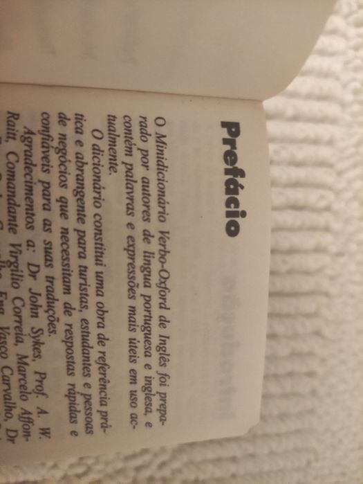 Minidicionário Oxford Port-Ing e Ing-Port