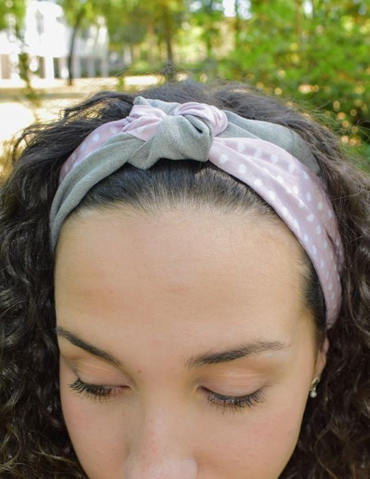 Fita para cabelo personalizável