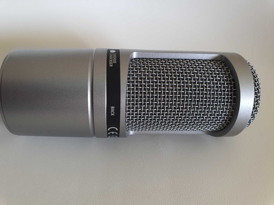 Microfone Audio Technica AT2020 + acessórios