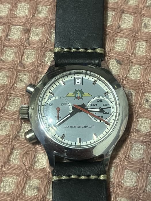 POLJOT _CHRONOGRAF_ 3133_Vintage 90'e Zegarek Mechaniczny Meski