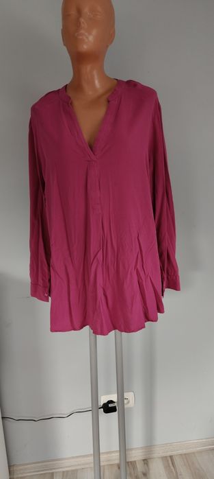 44 XXL xxxl 46 fuksja koszula damska modal