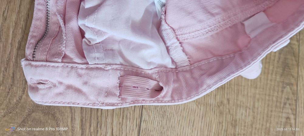 Spódniczka jeansowa Reserved różowa jak nowa 140