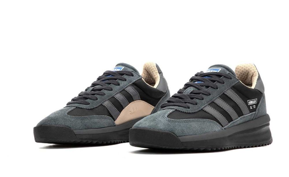 Мужские кроссовки Adidas SL 72 Grey Premium. 40-45