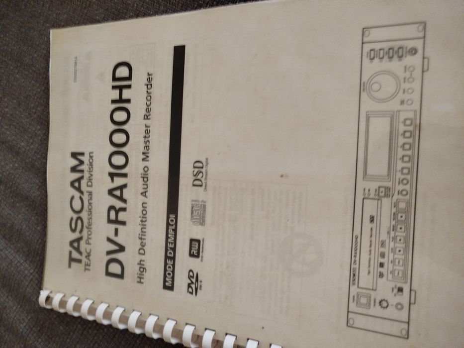 Tascam DV-RA1000HD Gravador de CDs