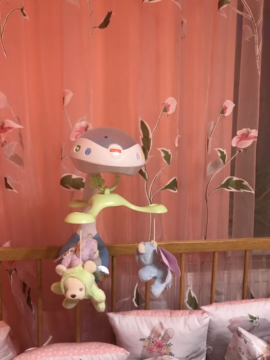 Іграшка в колиску (мобиль для кроватки) фішер прайс