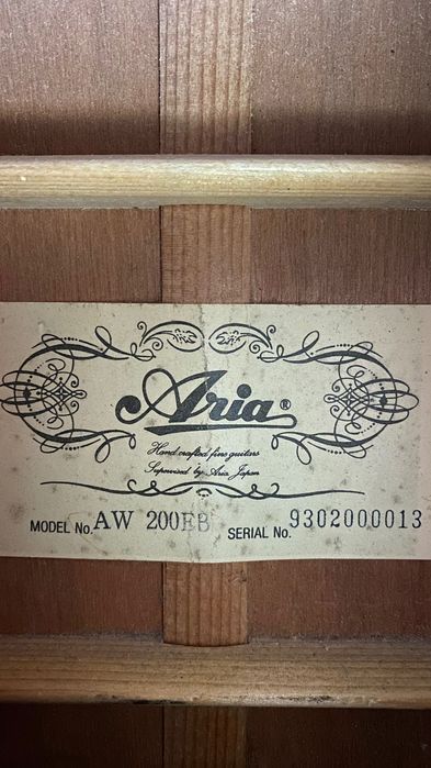 Guitarra Eletro-Acústica Aria AW 200EB