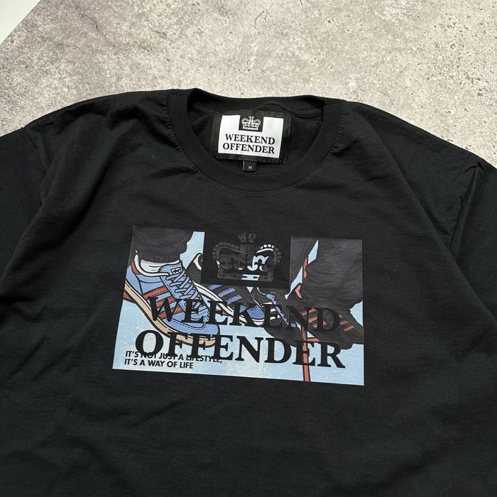Футболка Weekend чорна та біла S,M,L,XL