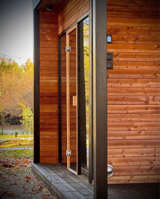 Sauna zewnetrzna z montażem NA WYMIAR