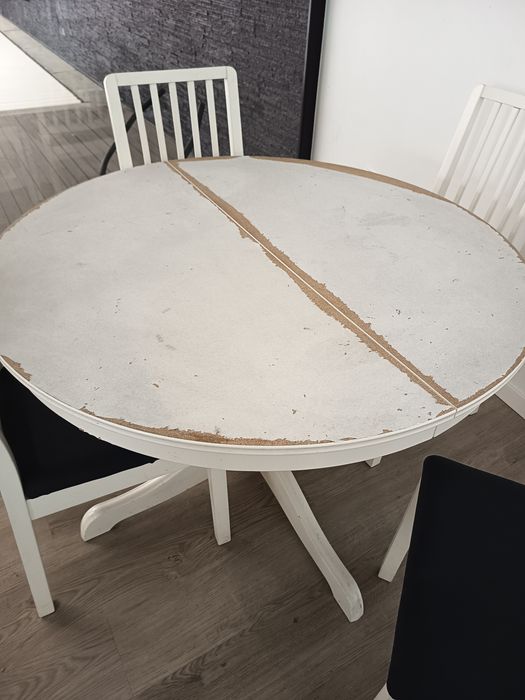 conjunto mesa e 4 cadeiras ikea