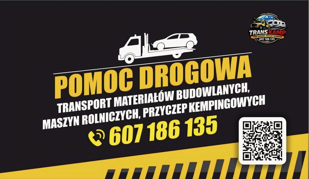 Pomoc Drogowa 24/7 Transport maszyn Rolniczych I pojazdów Laweta