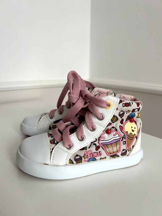 Trampki dla dziewczynki Geox, rozmiar 21