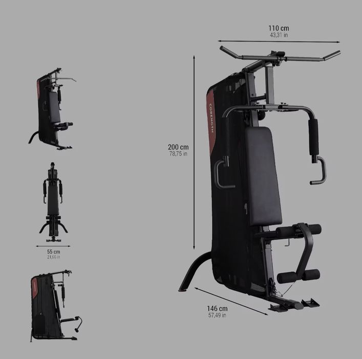 Máquina multifunções gym