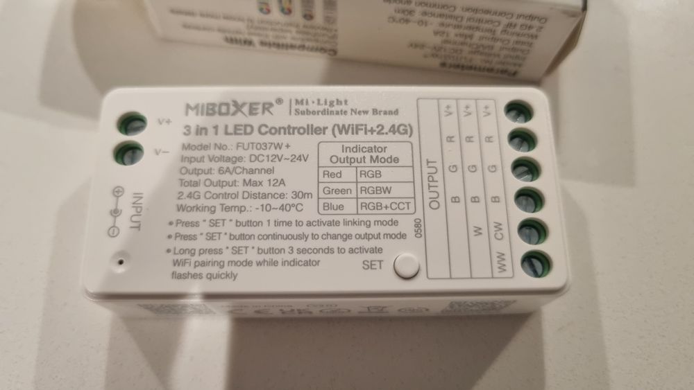 Kontroler led Miboxer FUT035W+