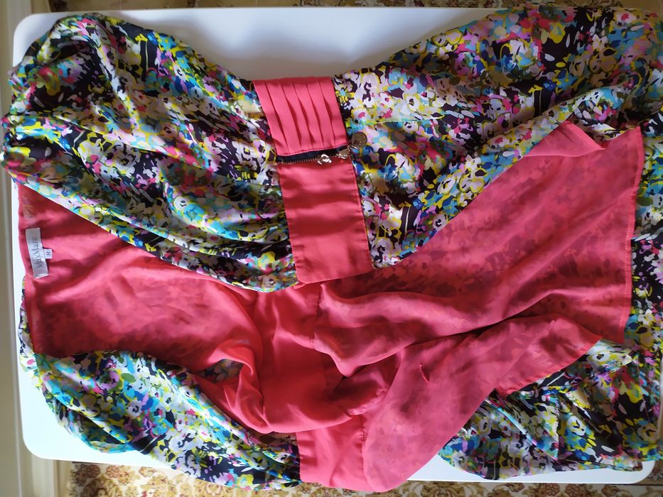 Жилетка Max Mara оригинал цветочный принт