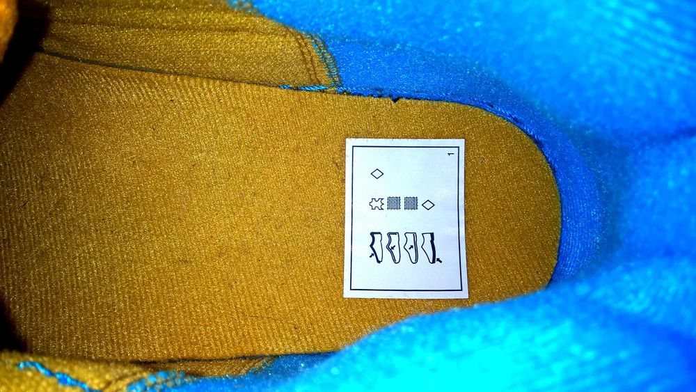 NIKE mushrooms  zółte modne  skórzane okazja