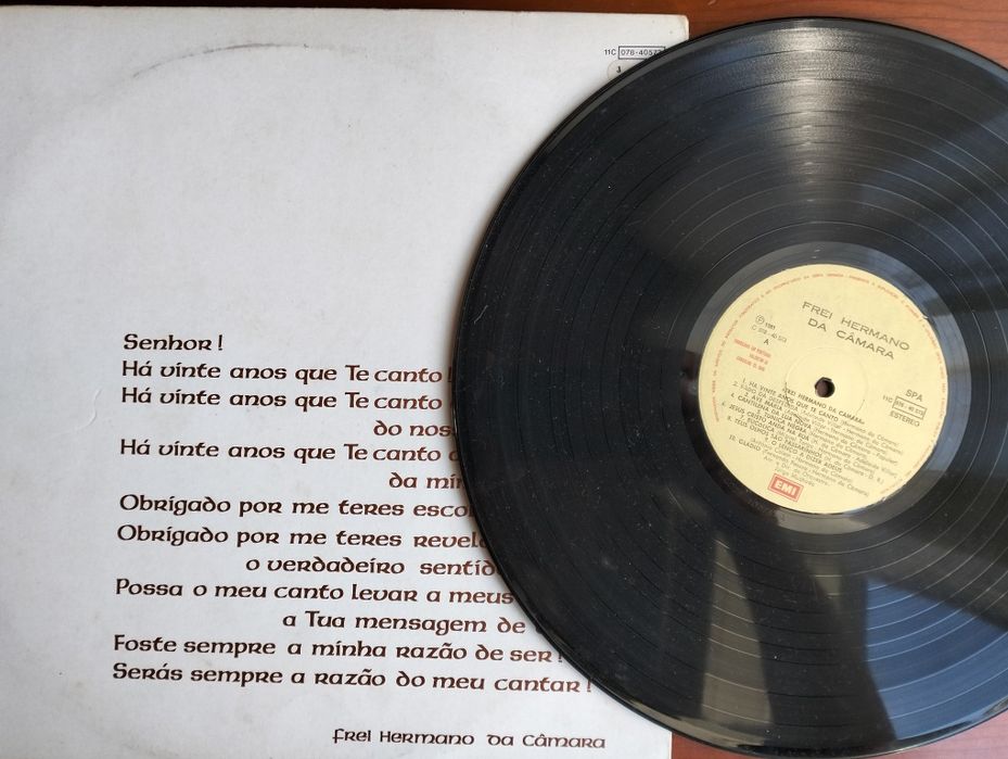 Disco de vinil LP Frei Hermano da Câmara