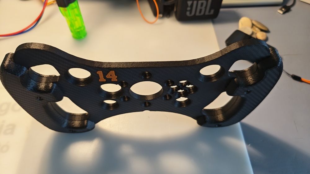 Mod Volante F1 / GT (Impressão 3D) para Thrustmaster T300 RS / GT