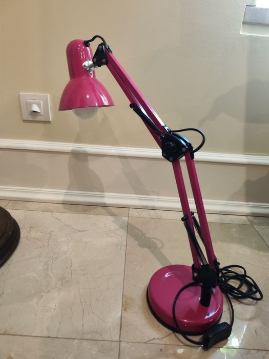 Candeeiro de Secretária Rosa