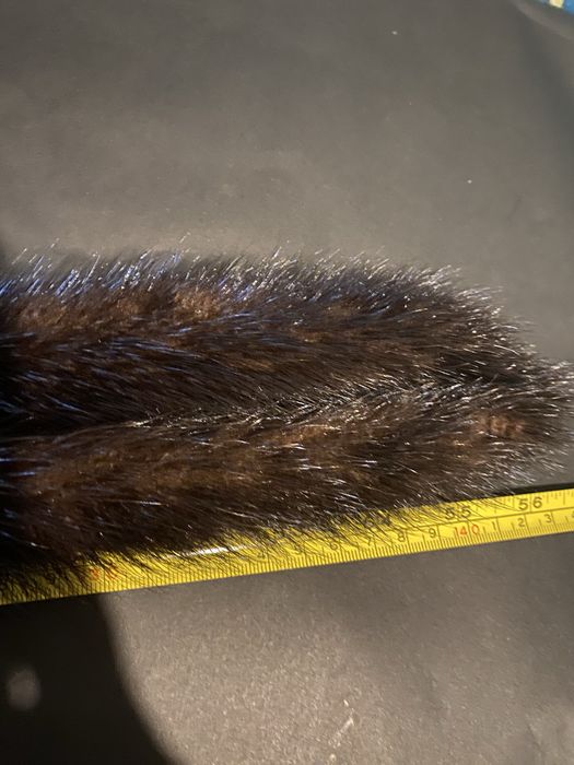 Echarpe de vison duplo c/142cm