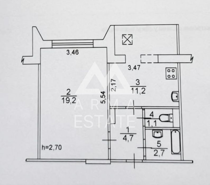 Продаж 1к 39 кв.м. Північна 2Г метро Героїв Дніпра, Мінська, Оболонь
