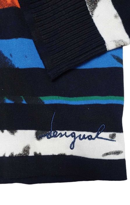 Bawełniany sweter męski DESIGUAL, R. M