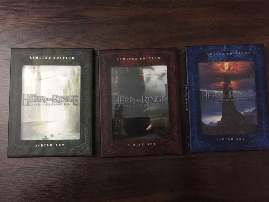 Władca pierścieni film DVD Niemiecka wersja