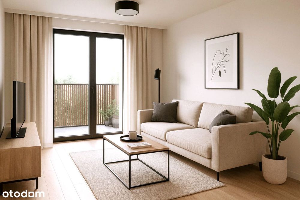 Kompaktowy apartament przy Parku z balkonem