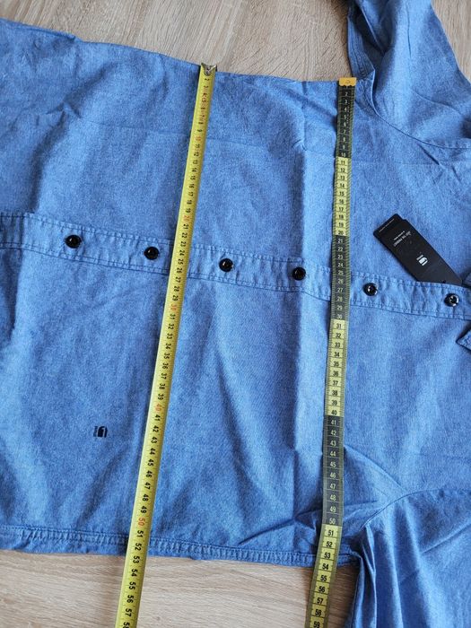 M 38 G-Star Raw Core long shirt koszula damska jeansowa dżinsowa baweł