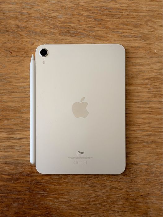 Apple iPad mini 6 gen. 64 gb (starlight / księżycowa poświata)