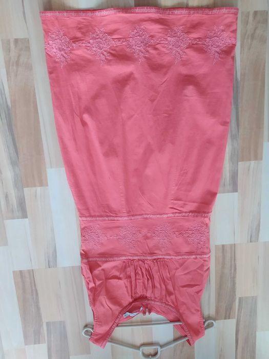 Suknia sukienka letnia łososiowa rozmiar 38 Quiosque